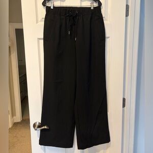 Rachel Zoe Black Wide-Leg Pants